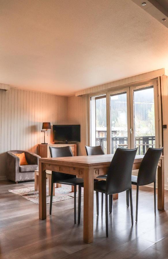 Appartement Lyret Centre Chamonix, Vue D'Exception Buitenkant foto